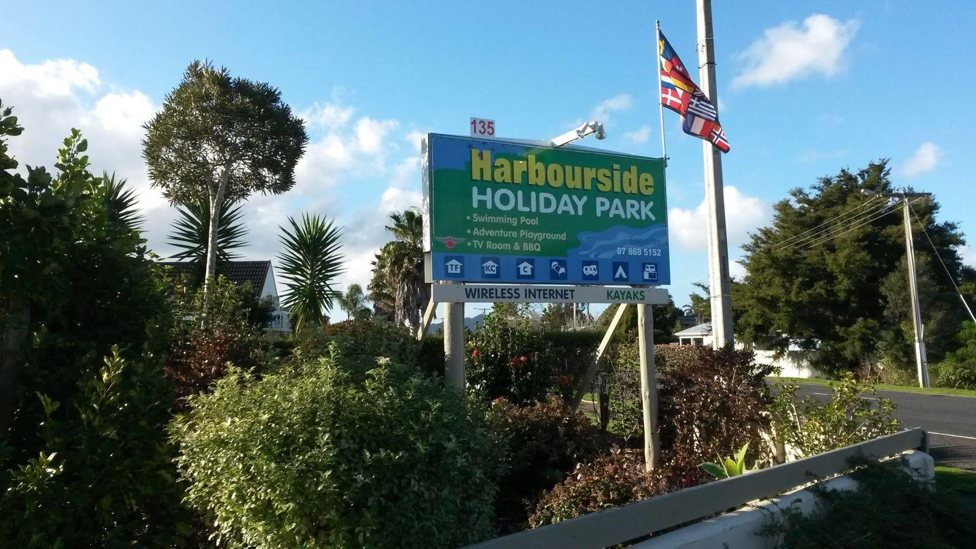 Harbourside Holiday Park Whitianga Bagian luar foto